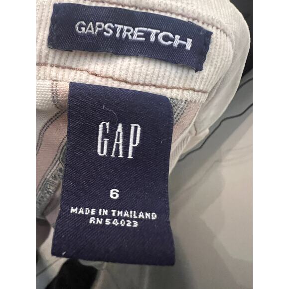 GAP Vintage Corduroy Lined Blazer Jacket US 6 Cream Y2K ASO Hermione Granger - Picture 3 of 9